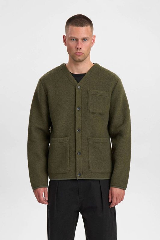 Anerkjendt - Overshirt 902023 - Donker Groen - Jacks