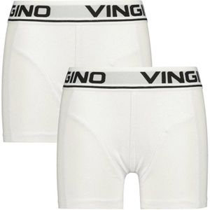 Vingino boxershort - set van 2 wit