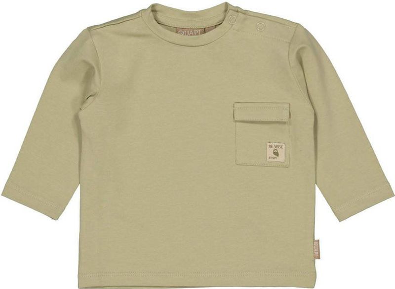 Quapi - Newborn - Longsleeve - Olijfgroen