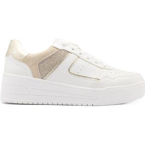 Graceland Sneakers Wit Goud