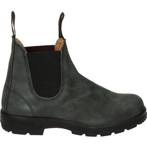 BLUNDSTONE 587 nubuck chelsea boots antraciet