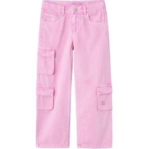 NAME IT KIDS wide leg broek NKFROSE roze