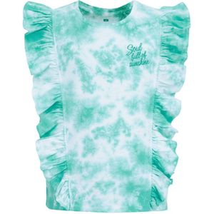 WE Fashion tie-dye top wit/turquoise