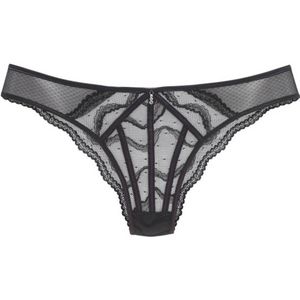 Lascana - Tanga - Zwart - Slips