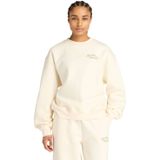 New Balance - Sweater - Ecru/Lichtgroen