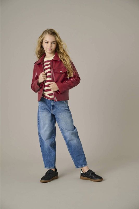 KIDS ONLY GIRL baggy jeans medium blue denim