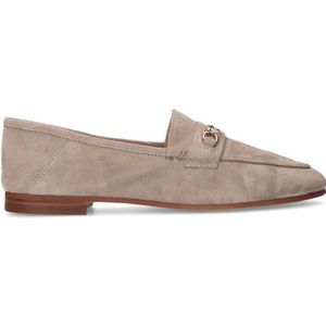 Manfield suède loafers taupe