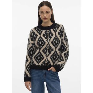 VERO MODA gebreide trui zwart
