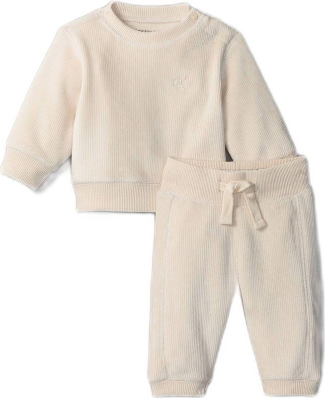 Calvin Klein - Set - Ecru - Sweater en Broek