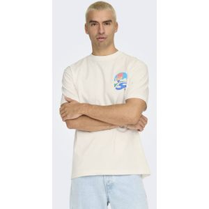 ONLY & SONS T-shirt ecru