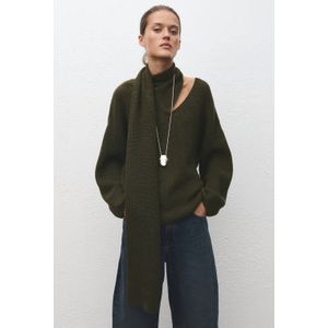 Mango pullover donkergroen