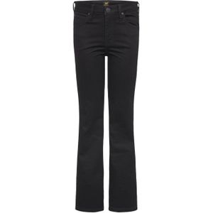 Lee High Waist Flared Jeans Breese Black Denim