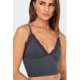 ONLY - ONLVICKY - Hemd - Donkergrijs