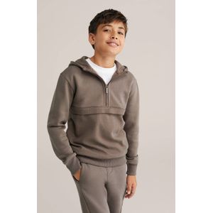 WE Fashion Blue Ridge hoodie bruin