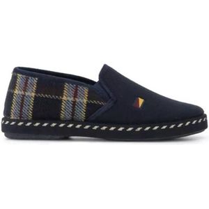 Casa mia pantoffels donkerblauw