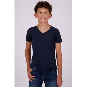 Vingino basic T-shirt - set van 2 donkerblauw