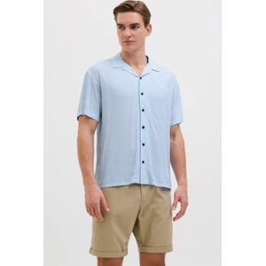 JJ REBEL casual overhemd lichtblauw