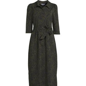 Zoso blousejurk donkergroen