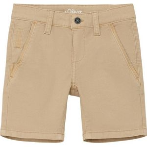 s.Oliver chino short lichtbruin