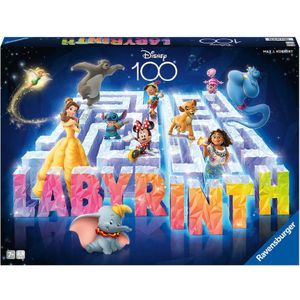 Ravensburger Labyrinth Disney 100 Jaar - Het Slimme Schuifspel voor 2-4 spelers vanaf 7 jaar