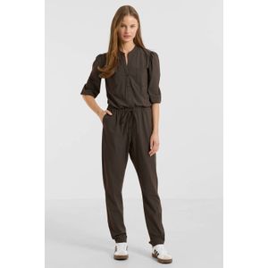 Imagine travelstof jumpsuit kaki