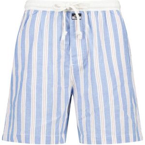 America Today pyjamashort Lennon blauw/bruin/wit