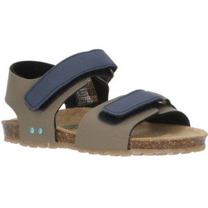 BunniesJR Bas Beach sandalen taupe/donkerblauw