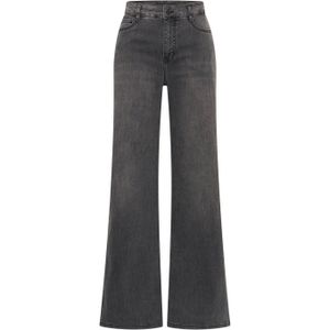 Claudia Sträter high waist wide leg jeans grey denim