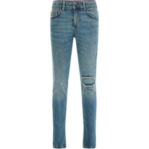 WE Fashion Blue Ridge slim fit jeans destroyed denim