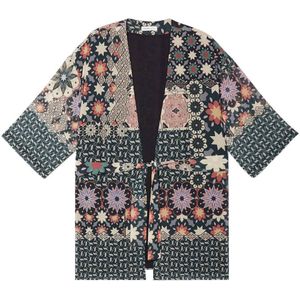 Cache Cache kimono met all over print en ceintuur multi