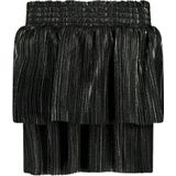 Quapi strandrok met glitter zwart