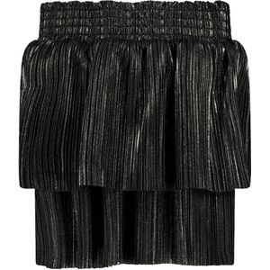 Quapi strandrok met glitter zwart