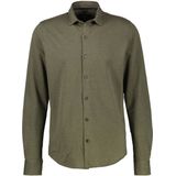 Lerros - Overhemd - Nordic Olive - Lange Mouwen - Katoen