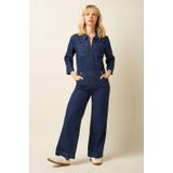 King Louie - Jumpsuit - Blauw - Zip Onyx - Denim
