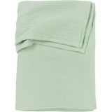 Meyco Baby Uni wieglaken - pre-washed hydrofiel - soft green - 75x100cm