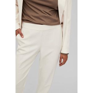 VILA cropped slim fit pantalon VICARRIE LOWNY beige