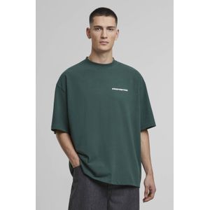Prohibited Oversized T-shirt met backprint groen