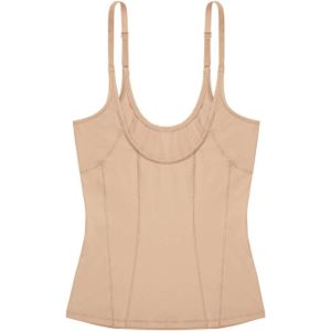 Dorina corrigerend hemd Alina beige