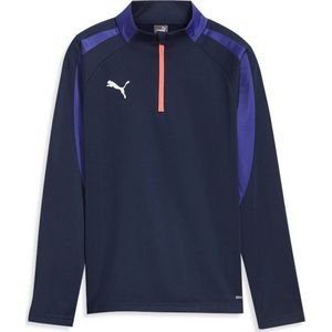 Puma sportshirt donkerblauw/kobaltblauw