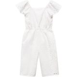 Mango Kids jumpsuit wit