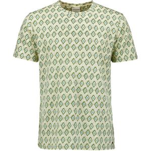 No Excess T-shirt met all over print green