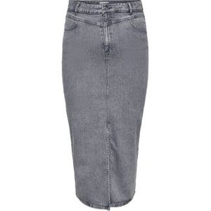 ONLY CARMAKOMA spijkerrok grey denim