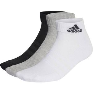 adidas Performance sokken - set van 3 zwart/grijs/wit