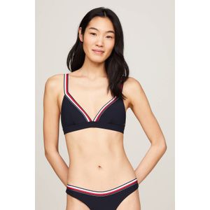 Tommy Hilfiger triangel bikinitop donkerblauw