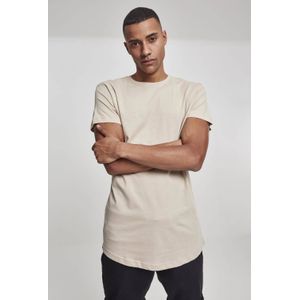 Urban Classics long-fit T-shirt zand