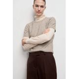 MANGO - NEKKA - Trui - Grijs gemêleerd - Gebreide truien