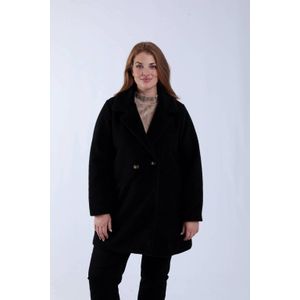 Paprika teddy jas zwart