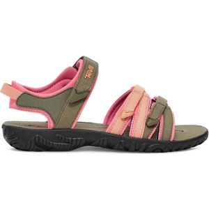 Teva sandalen olijfgroen/roze