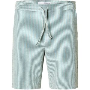 SELECTED HOMME gestreepte regular fit short dragonfly