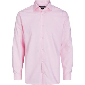 JACK & JONES ESSENTIALS slim fit overhemd JPRBLAPARKER pink nectar